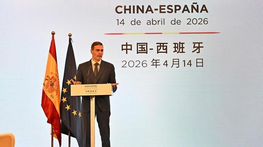 La hercúlea tarea de Sánchez de venderle tecnología a China