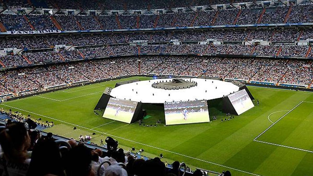 El Santiago Bernabéu será acondicionado de nuevo para poder seguir en directo la final de Kiev Real Madrid-Liverpool