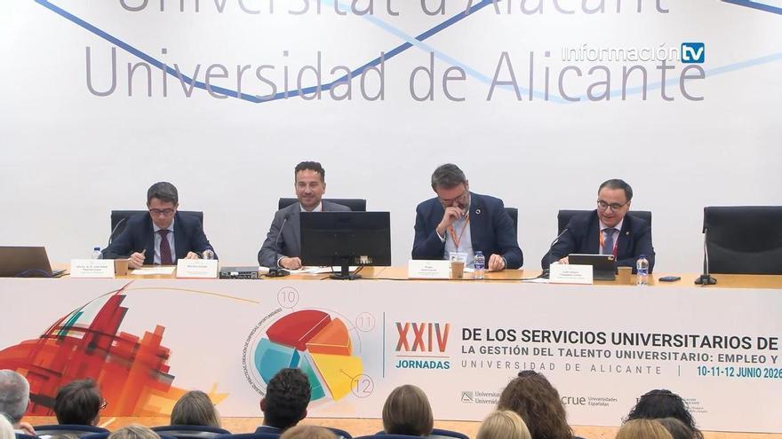 La Universidad de Alicante clausura las Jornadas SUE con una hoja de ruta para el empleo joven marcada por la IA