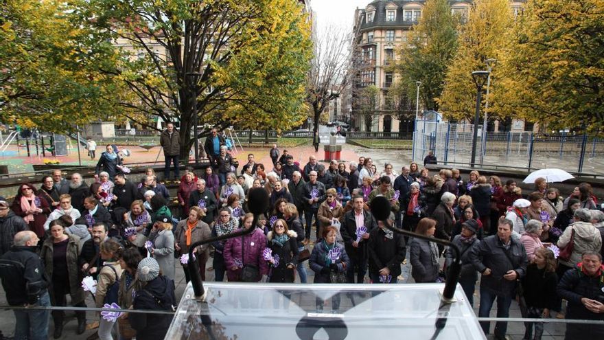 Dia Internacional de la violencia de género en Gijón.