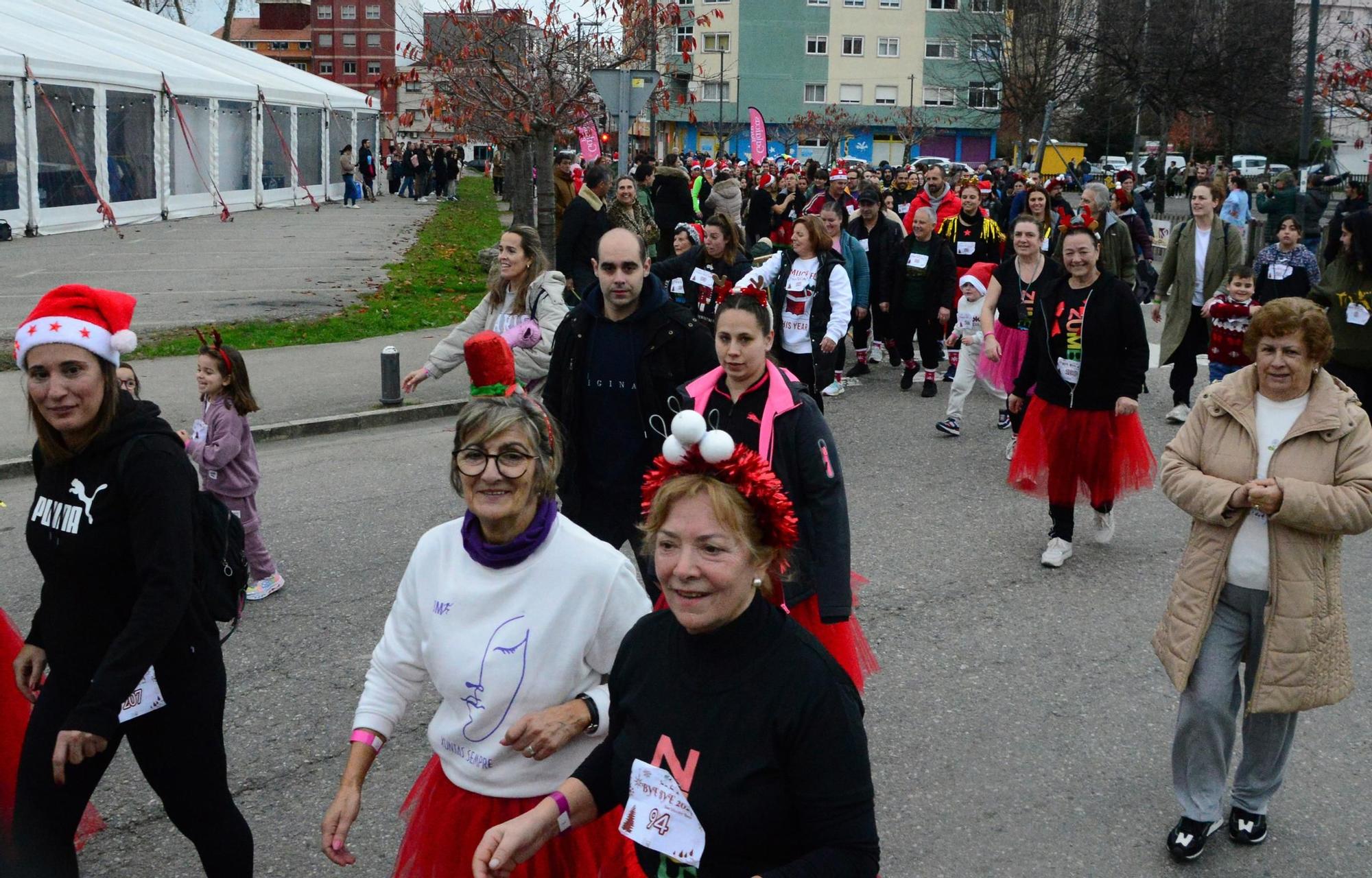 La carrera San Silvestre "Bye bye 2024" de Bueu en imágenes