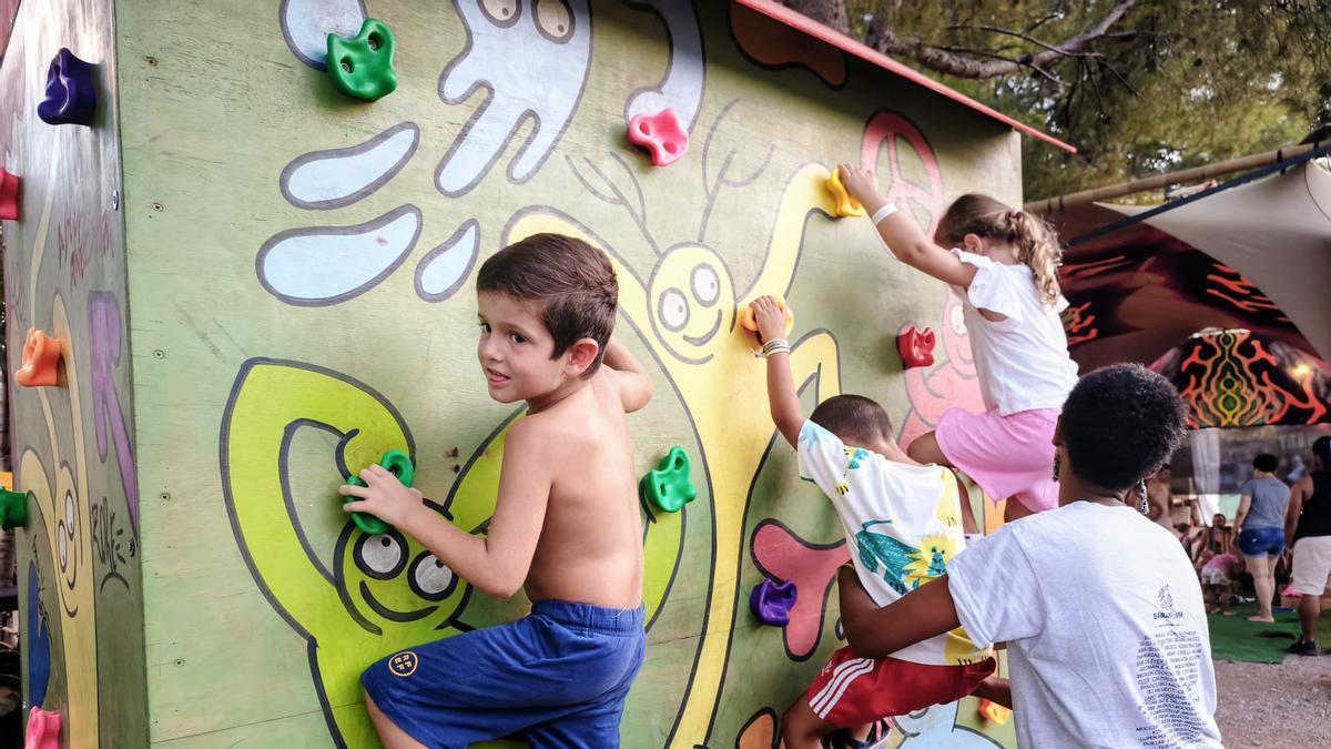 Los más pequeños también disfrutan en el Rototom.