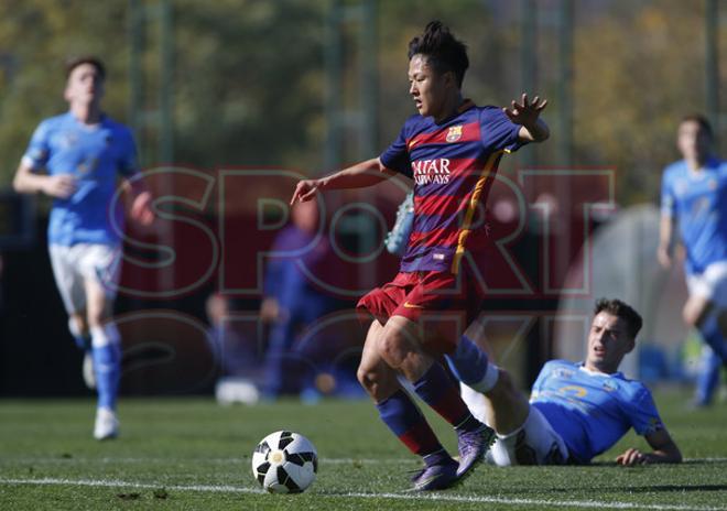 División de honor juvenil. FC Barcelona, 5 - Lleida, 1