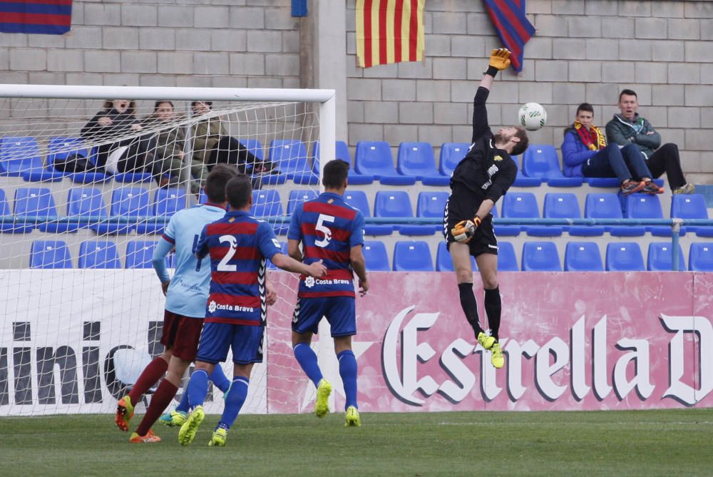 Llagostera - Atlètic Llevant (2-0)