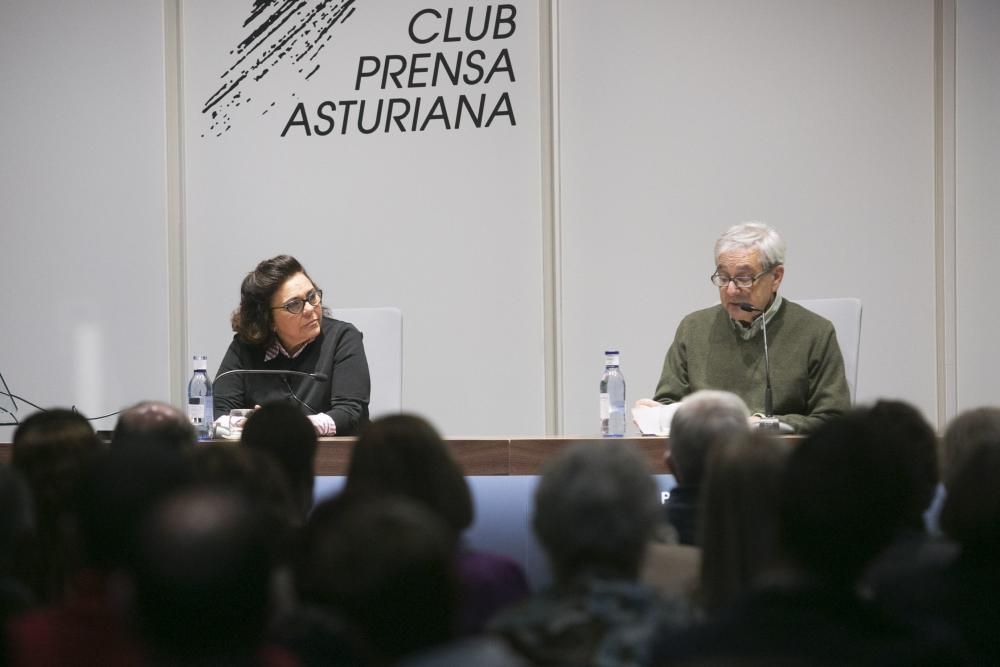 Conferencia de la epidemióloga Adonina Tardón en el Club Prensa Asturiana de La Nueva España