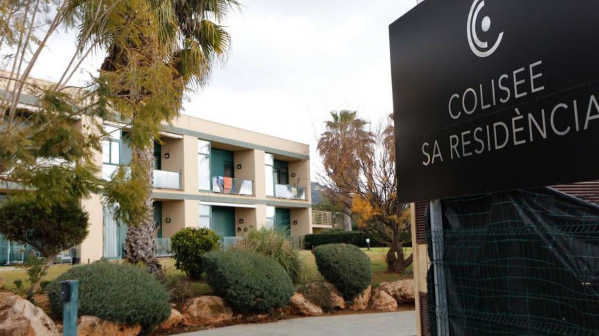 Imagen de la entrada de la residencia Colisée.
