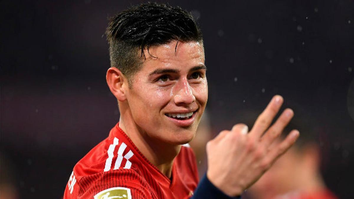 James marca su primer hat-trick en la Bundesliga