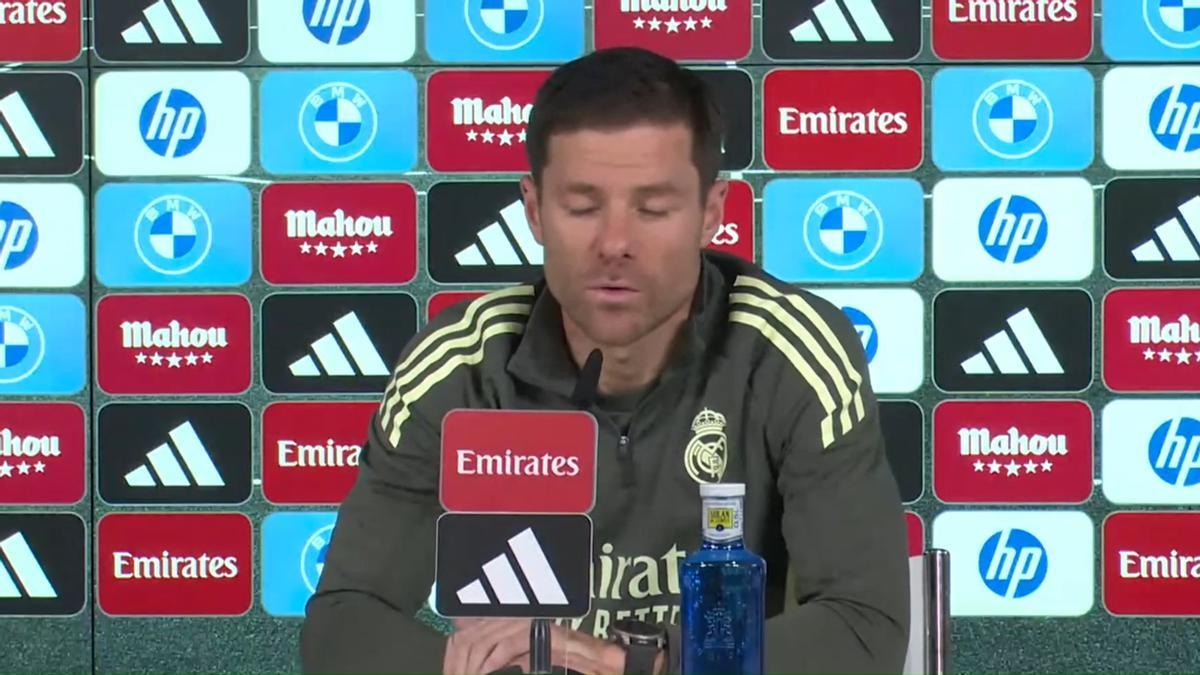 Xabi Alonso, sobre el caso Negreira: "Comparto la postura de Florentino, lo que ha habido aquí no es muy normal"