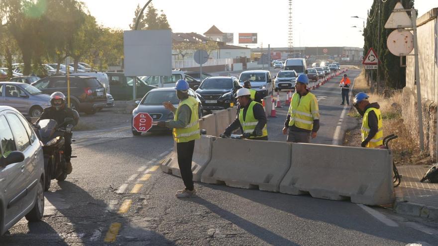 Los puntos más conflictivos por el corte al tráfico de la avenida València de Castelló