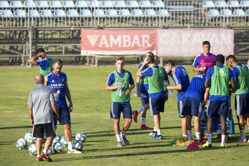 El Real Zaragoza vuelve a los entrenamientos