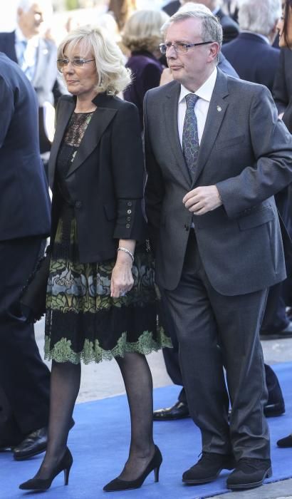 La alfombra azul de los premios "Princesa de Asturias" 2016"