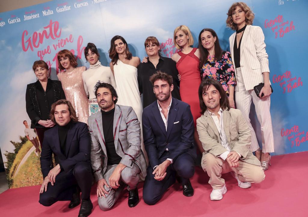 El equipo de 'Gente que viene y bah' en el estreno