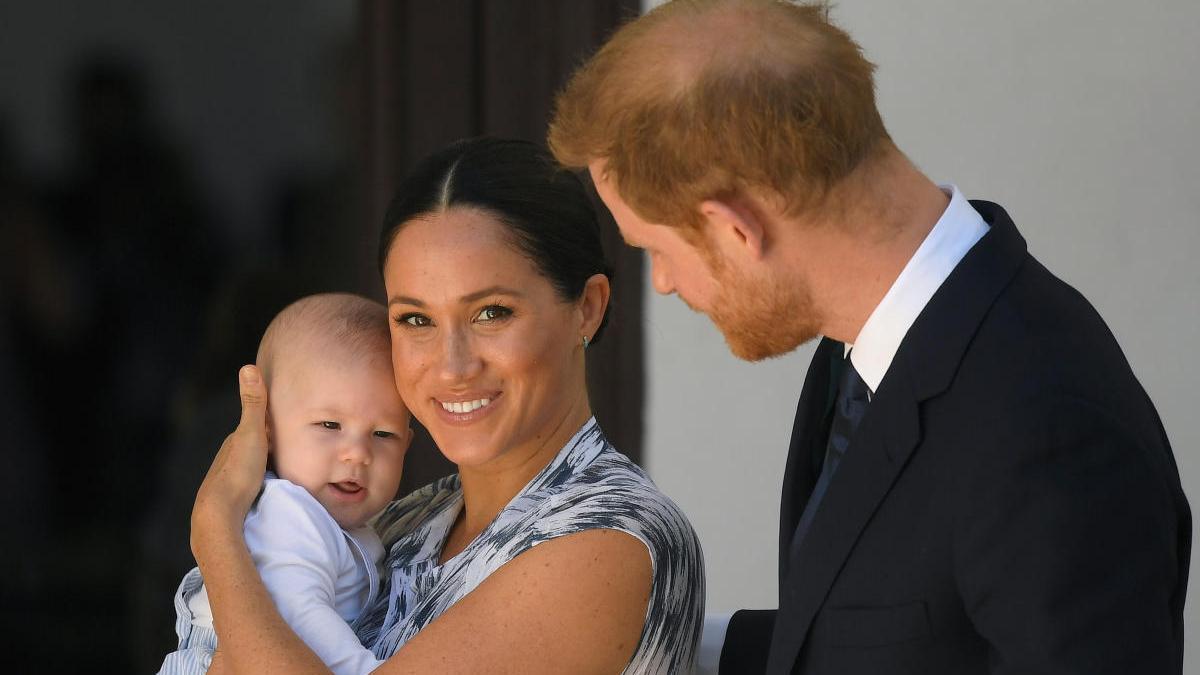 Meghan Markle, el príncipe Harry y su hijo Archie