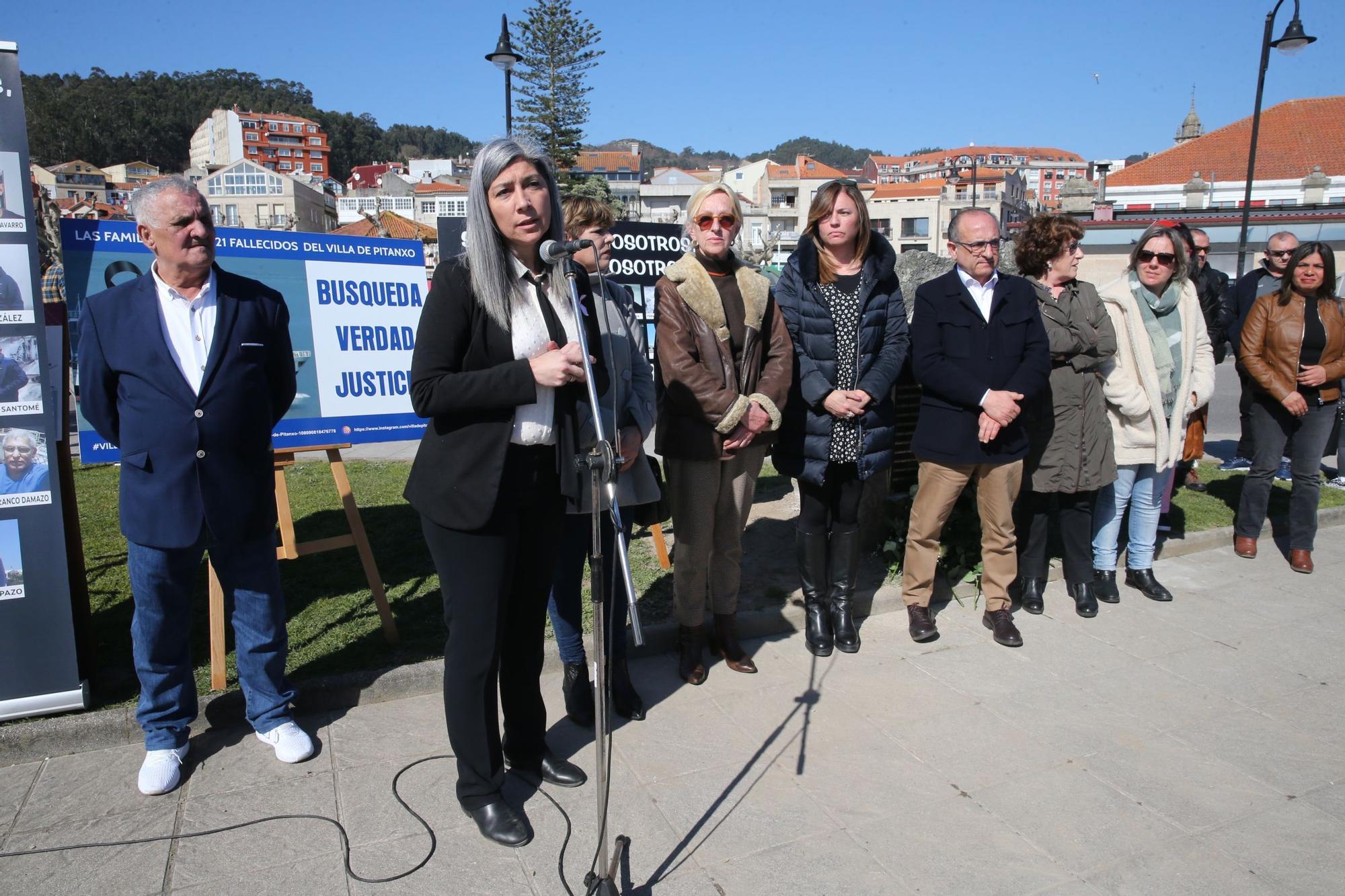 Cangas recuerda para la eternidad a los 21 del 'Pitanxo'