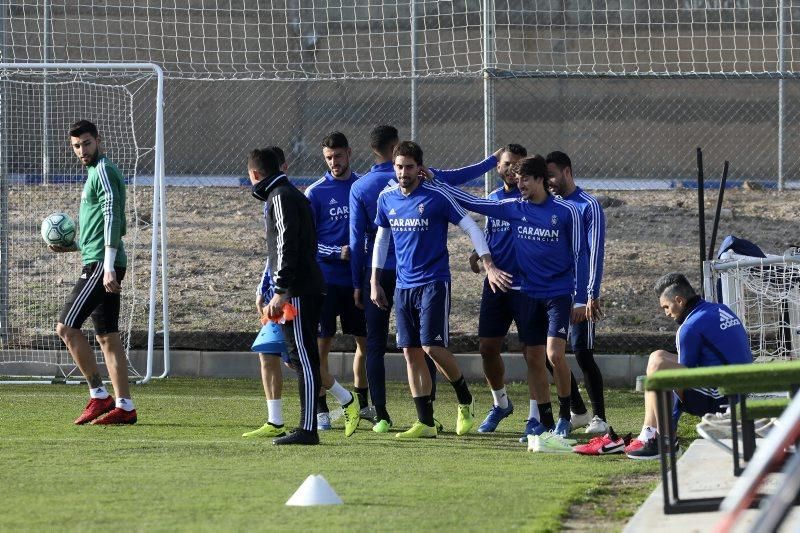 Entrenamiento del Real Zaragoza (7-2-2020)