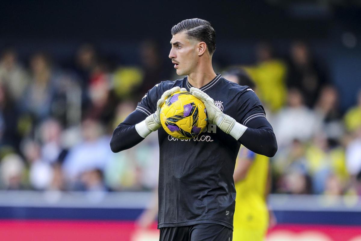 Diego Conde, portero del Villarreal