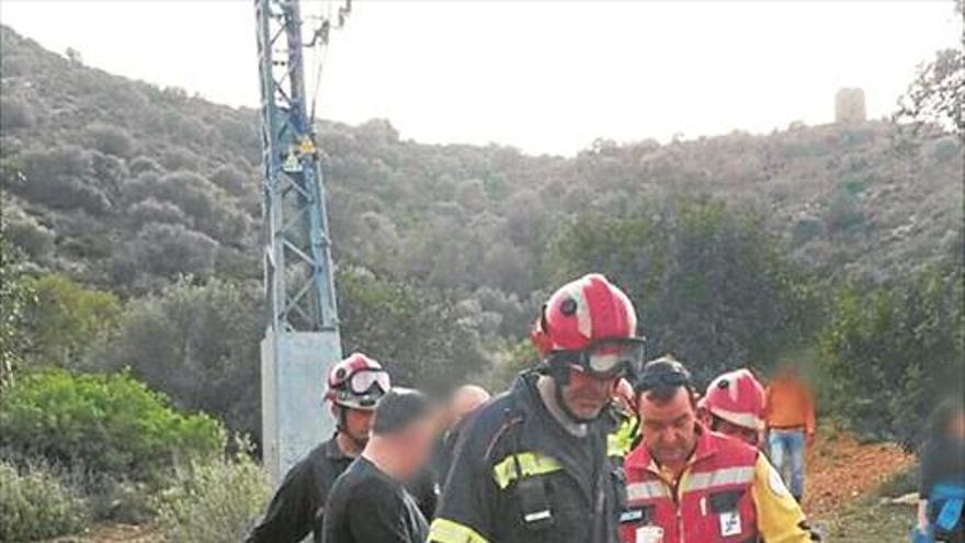 Los rescates en montaña se multiplican en Castellón por el auge de domingueros