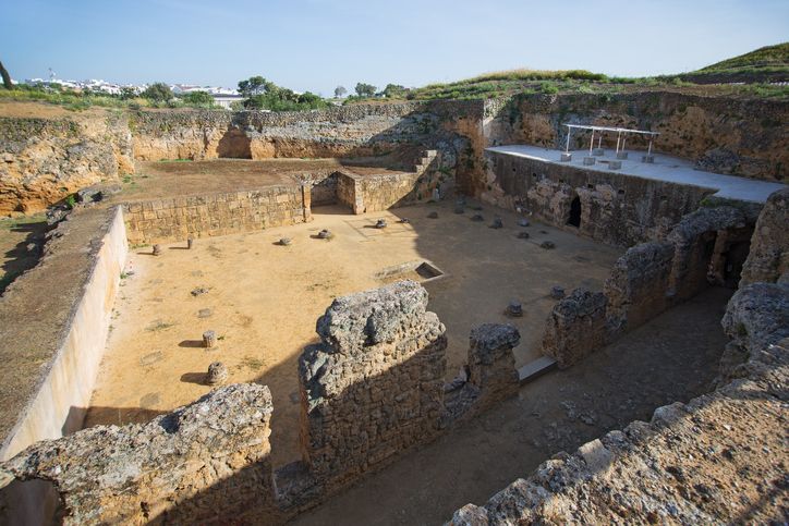 Cementerio romano de Carmona.