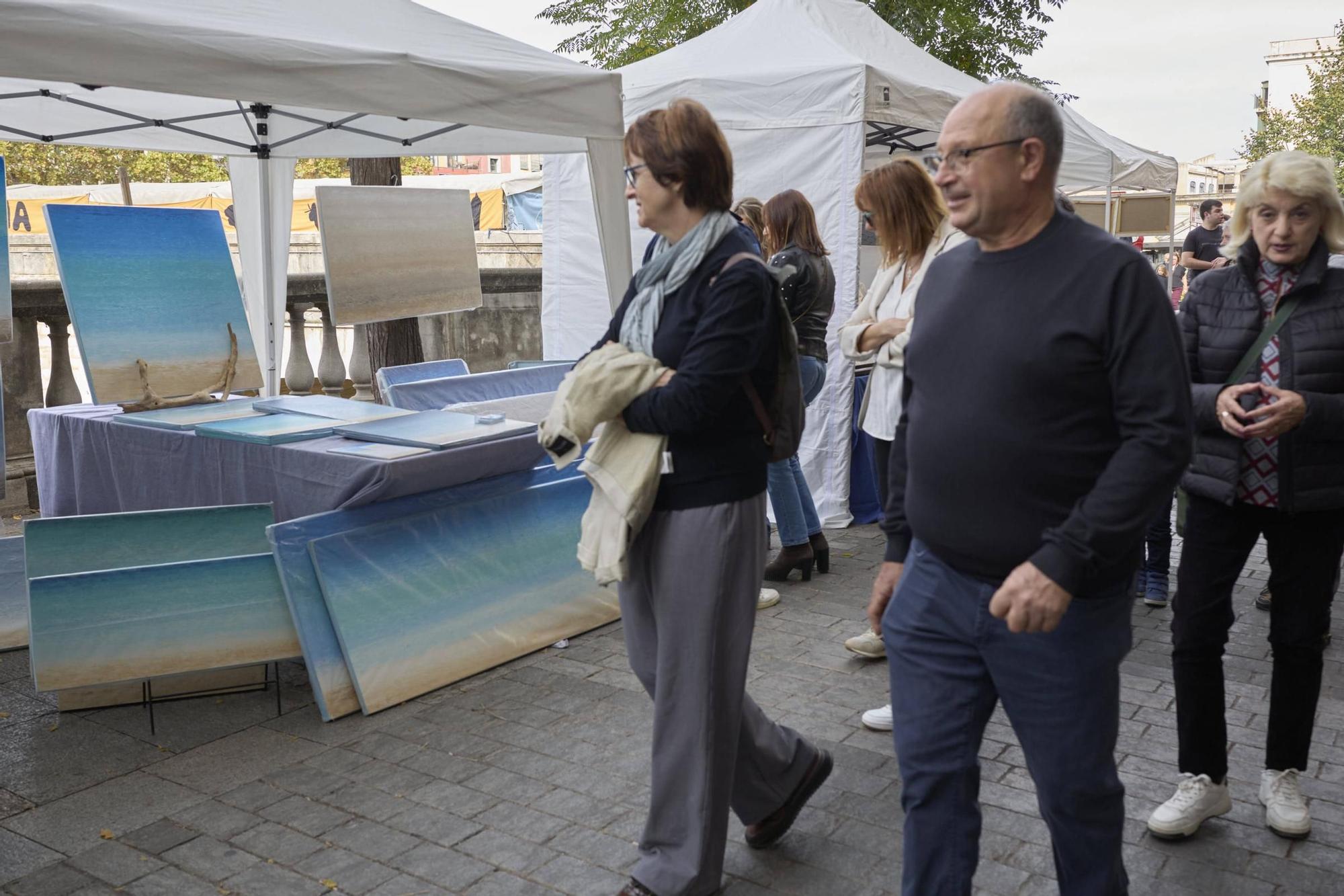 Les fotos de la Fira del dibuix i la pintura de Girona