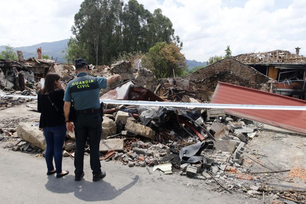 Explosión en Tui (Pontevedra) | La "zona cero", cinco días después de la catástrofe