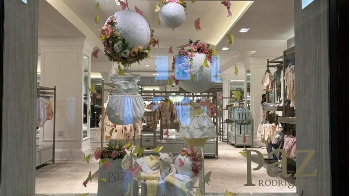 Escaparate de Paz Rodríguez en Harrods