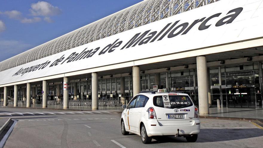 Der Flughafen von Palma de Mallorca.