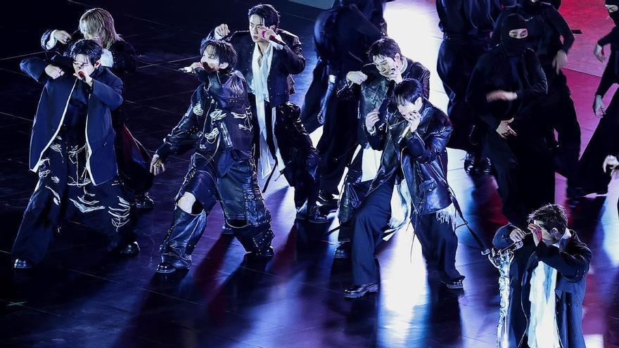 Así está siendo la vuelta a los escenarios de la banda de K-pop BTS en Seúl