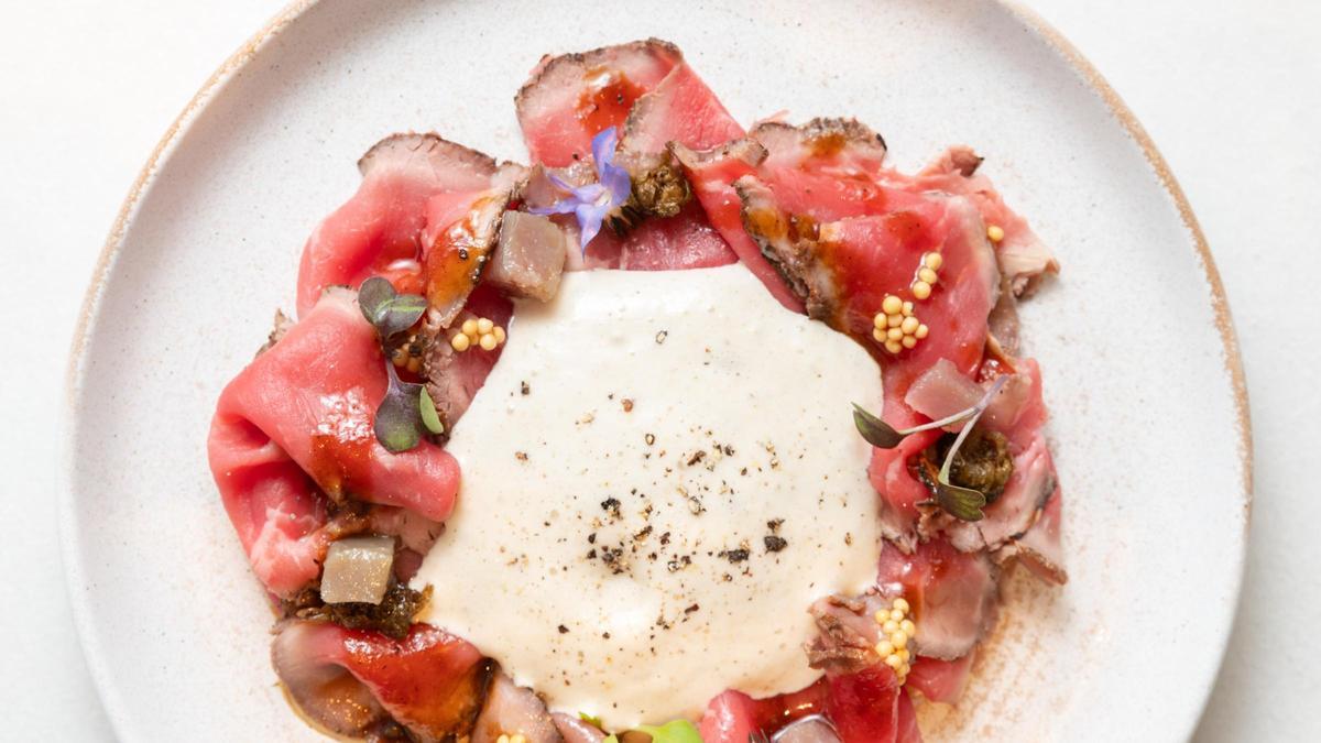 El 'vitello tonnato' de Gatopardo.