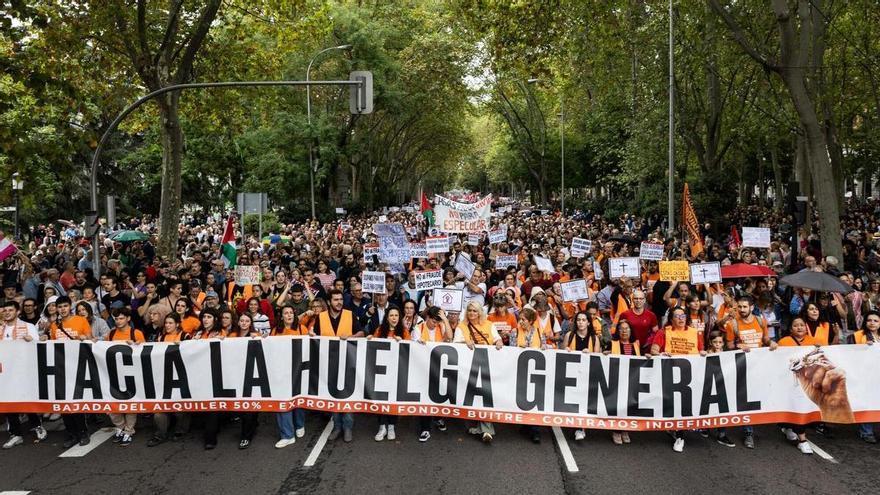 Sindicatos y entidades sociales de Baleares defienden su unidad y llaman a movilizarse en la huelga general