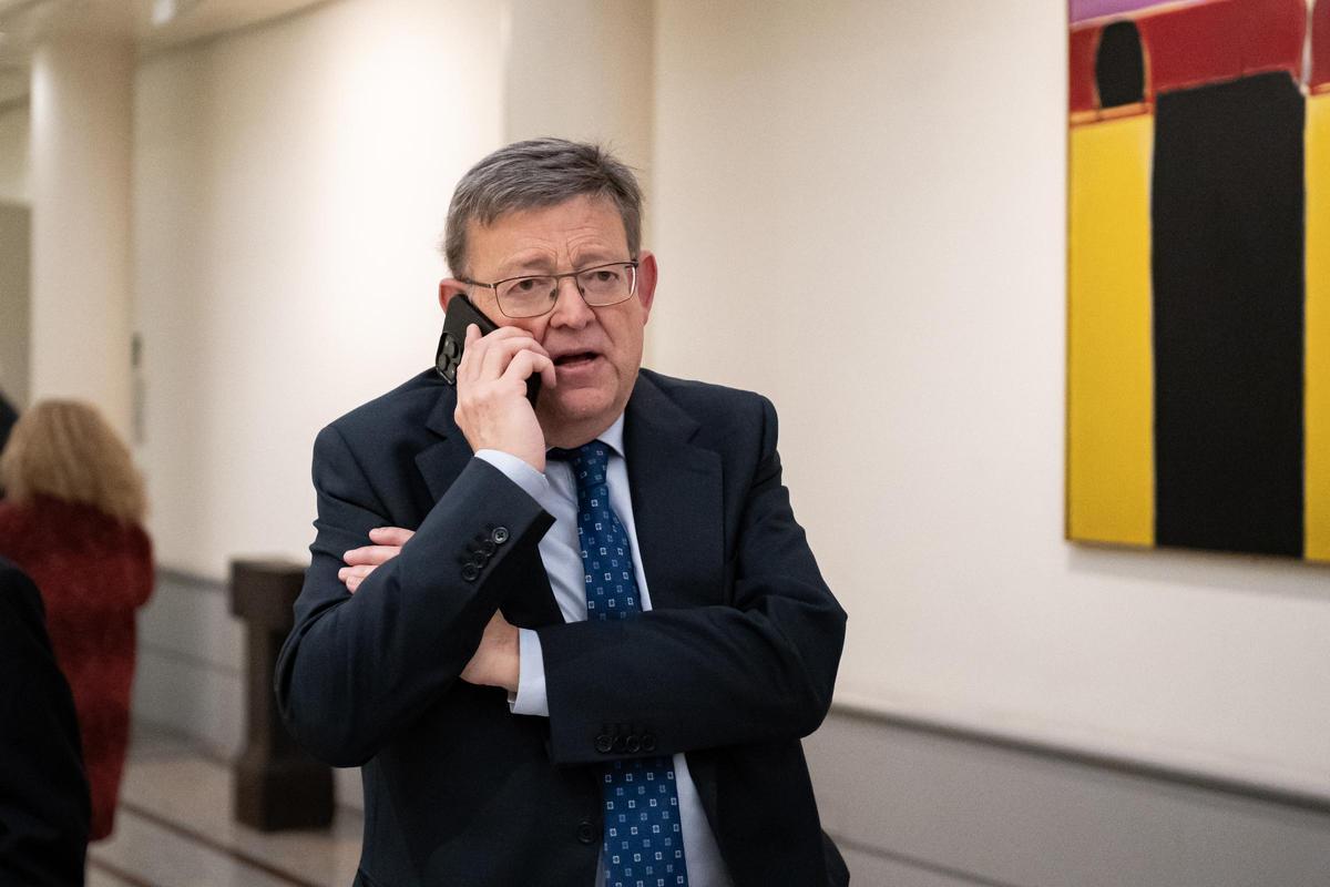 Ximo Puig, en una imagen reciente en el Senado.