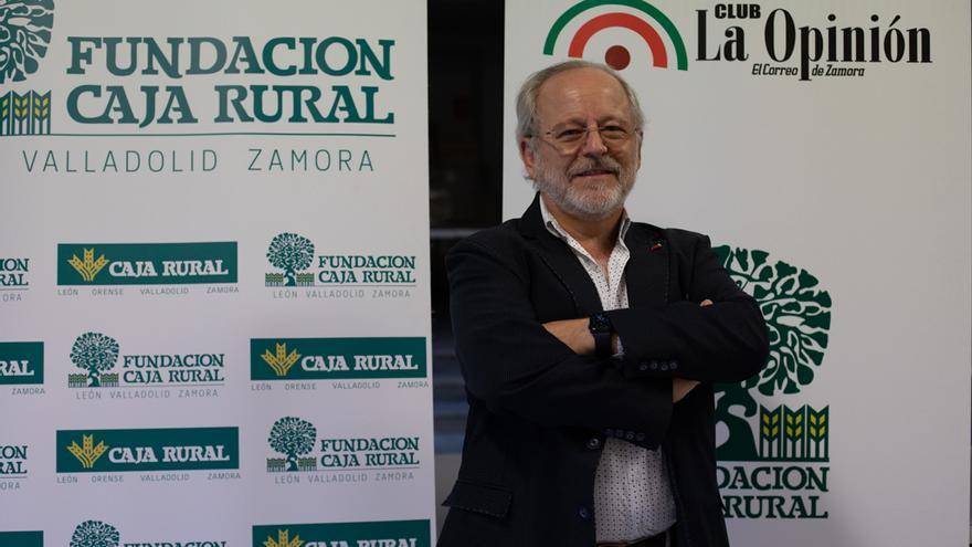 Juan Carlos Santos Durán, en el Club LA OPINIÓN-EL CORREO DE ZAMORA.