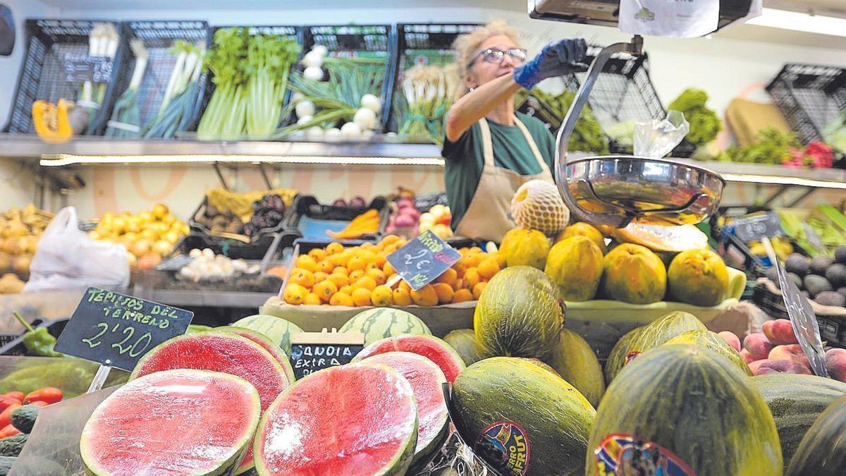 Una frutería.