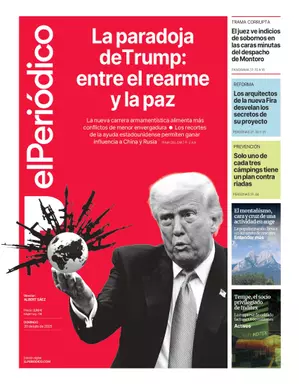 La portada de EL PERIÓDICO del 20 de julio de 2025