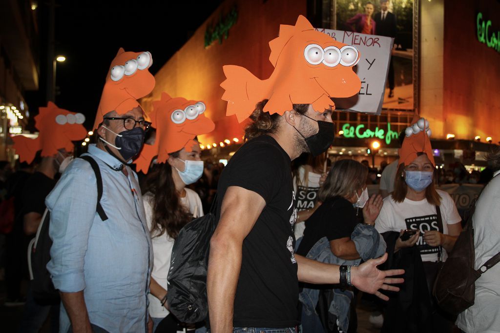 Manifestación por el Mar Menor en Murcia