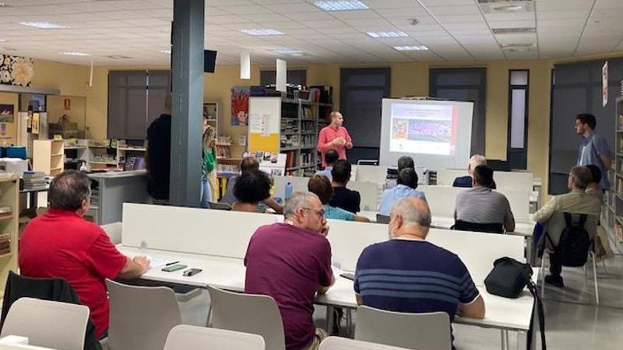 Imagen de los debates agrícolas en Polinyà.