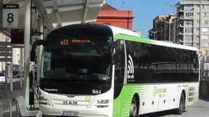 Sagalés assaja una ruta per repartir paqueteria amb bus interurbà