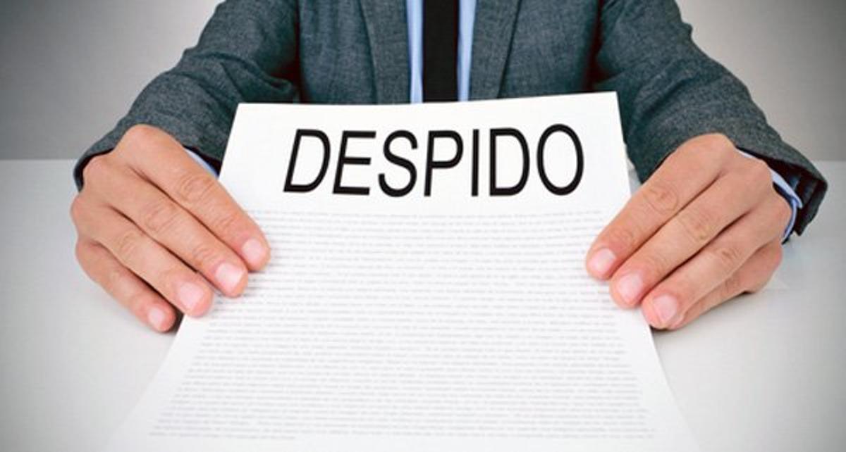 Un ejemplo de una carta de despido