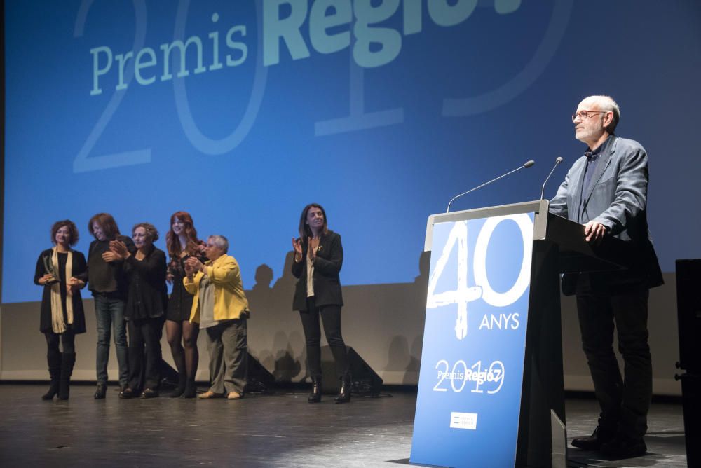 Guardonats dels Premis Regió7 2019