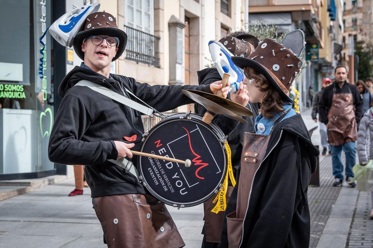 La cantera del Carnaval Romano brilla en un desfile infantil repleto de disfraces.