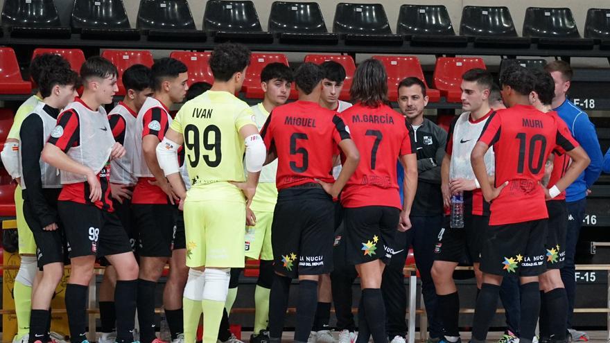 La Nucía lucha con valentía pero sucumbe ante un gigante Valdepeñas