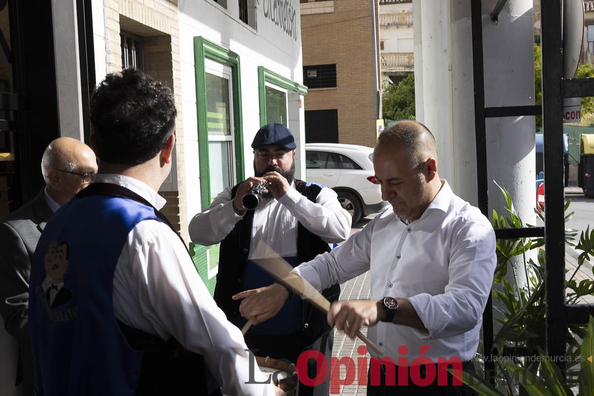 Corporación, Cofradía y Bandos realizan la 'Pedimenta' en Caravaca