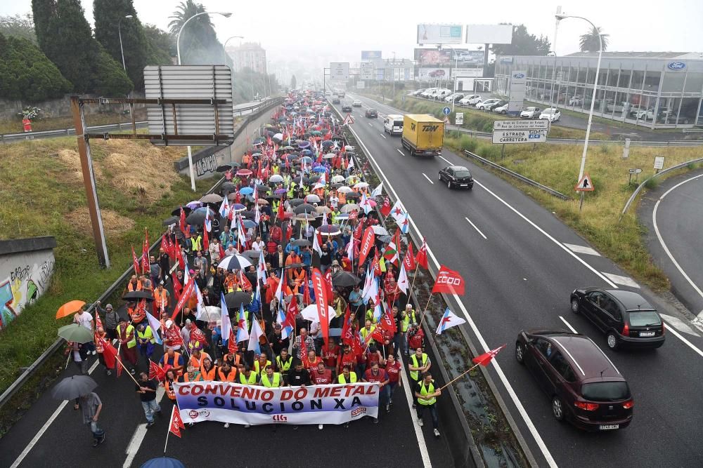 Los trabajadores afrontan la séptima jornada de huelga por el bloqueo de la negociación de un nuevo convenio colectivo.