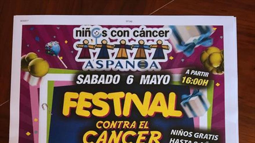 La localidad prepara un festival a favor de Aspanoa