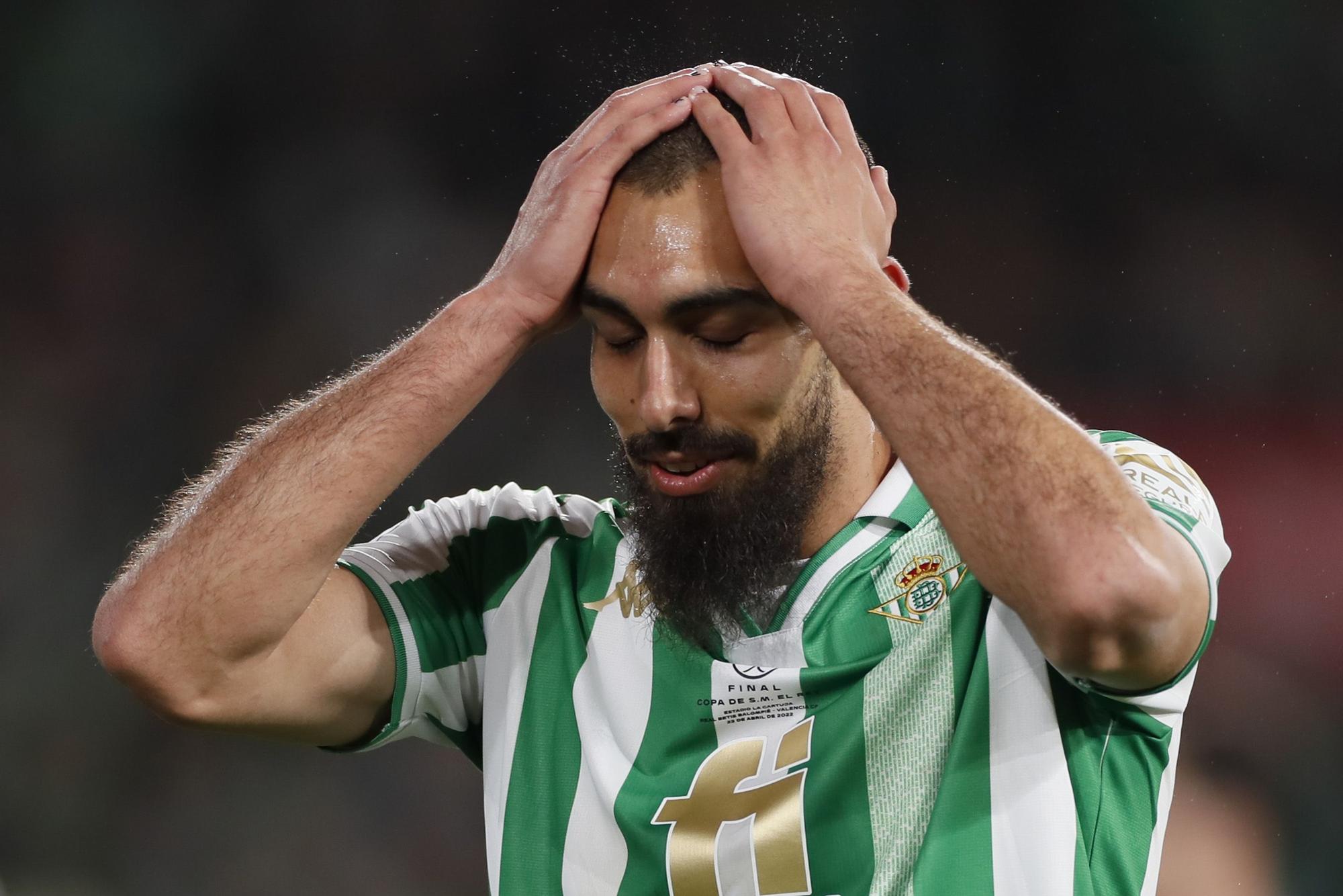 Los gestos de la final de la Copa del Rey Betis- Valencia CF