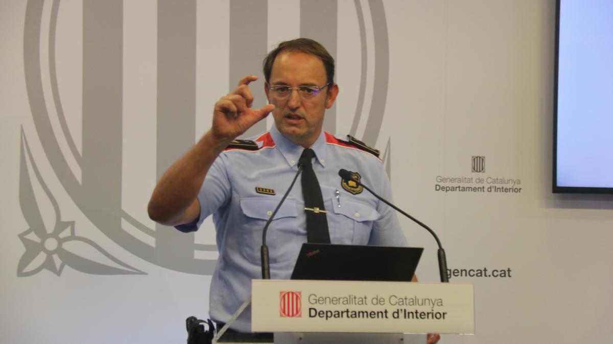 El comissari en cap dels Mossos d&#039;Esquadra, Josep Maria Estela