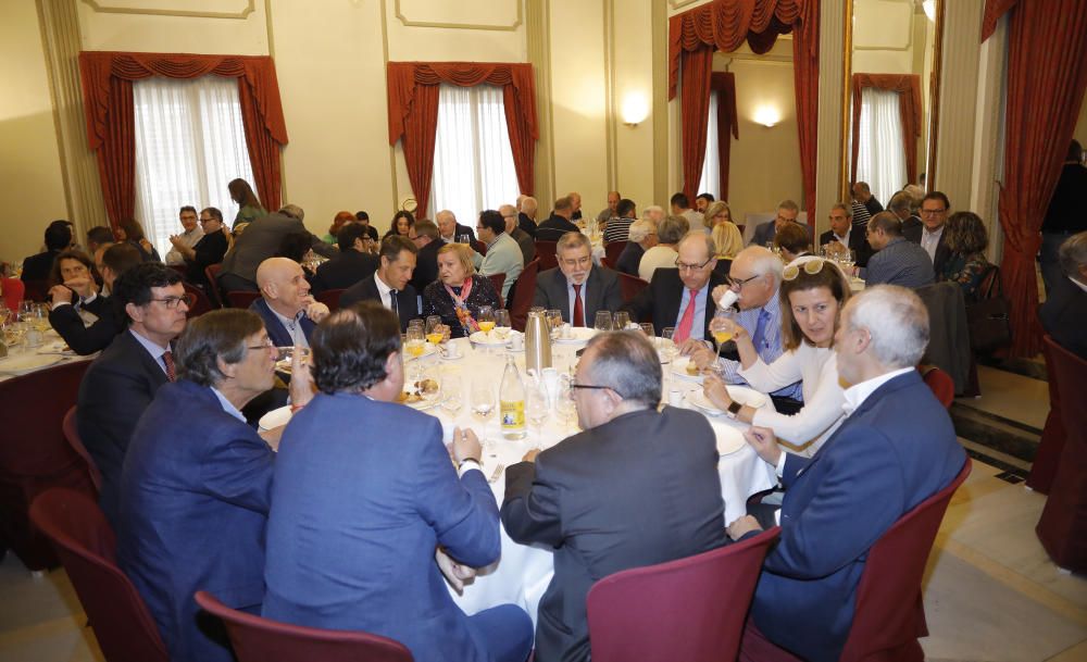 Desayuno con Amparo Marco en el Casino Antiguo de Castelló