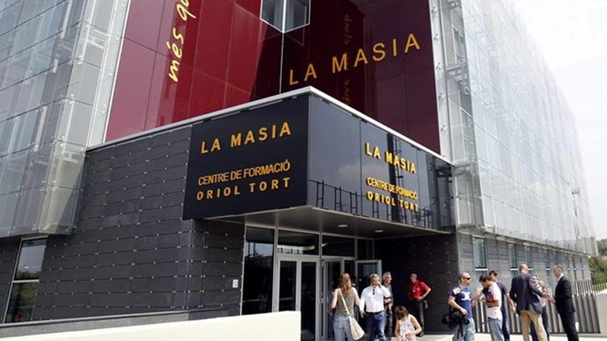 La Masia, residencia del fútbol base del Barcelona