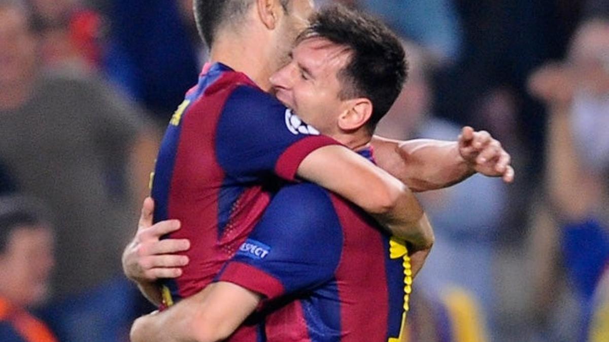 Messi e Iniesta van a ser papás de nuevo