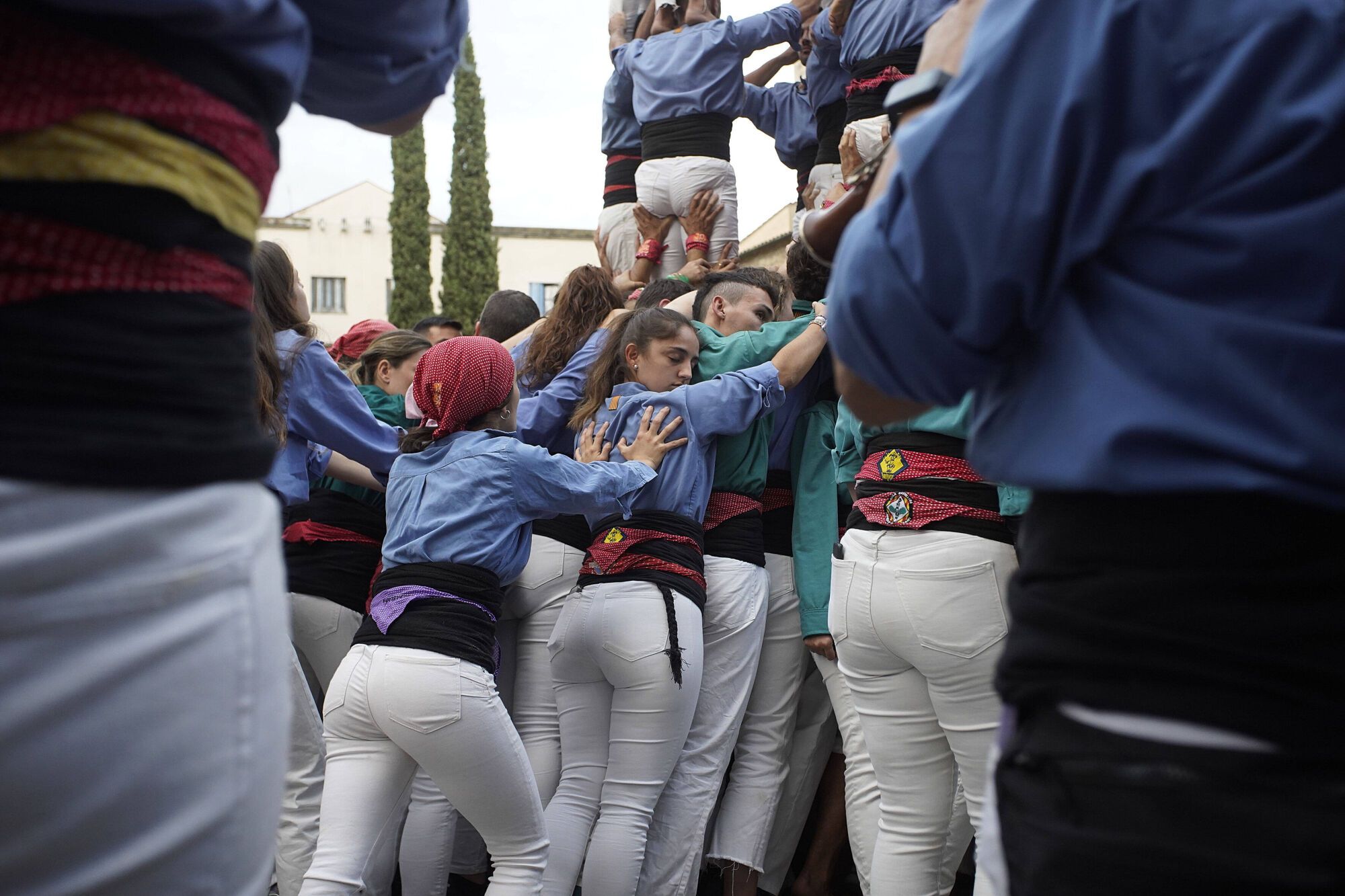 Castells de Vigília amb els Marrecs de Salt