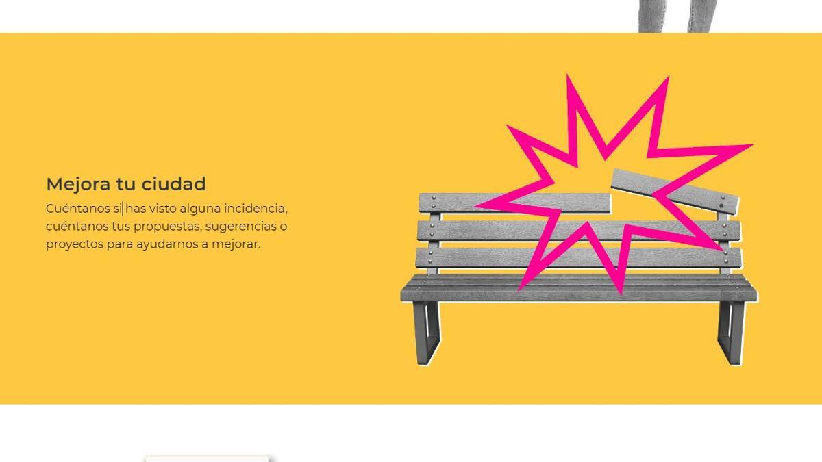 Promoción de la APP en la web municipal